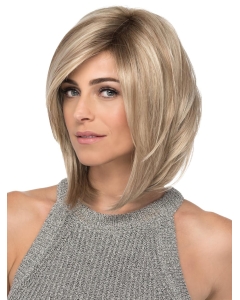 Blonde Lace Front 12" With Bangs Fashionable Synthetic Wigs Blonde Lace Front 12" With Bangs Fashionable Synthetic Wigs