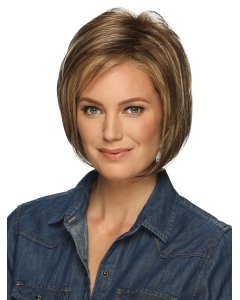 10" Straight Lace Front Synthetic Wig Real Hair 10" Straight Lace Front Synthetic Wig Real Hair