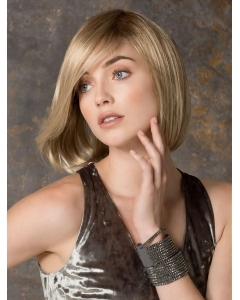 Popular Blonde Chin Length Petite Monofilament Wigs Popular Blonde Chin Length Petite Monofilament Wigs