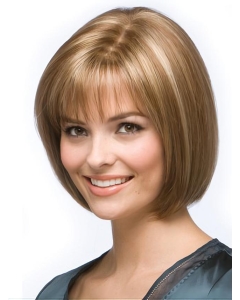 Easy Blonde Straight Chin Length Wigs Easy Blonde Straight Chin Length Wigs