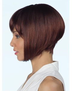 Stylish 10" Straight Bobs African American Wigs Stylish 10" Straight Bobs African American Wigs