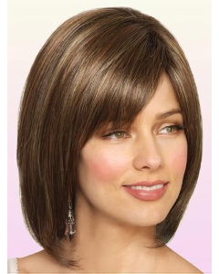 Great Monofilament Straight Chin Length Lace Wigs Great Monofilament Straight Chin Length Lace Wigs