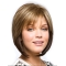 Brown Amazing Straight Synthetic Medium Wigs
