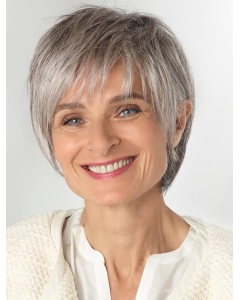 Amazing White Chin Length Straight Grey Fantastic Wigs Amazing White Chin Length Straight Grey Fantastic Wigs