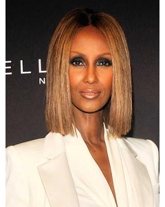Iman  Blonde straight Bob Cut Wigs Iman  Blonde straight Bob Cut Wigs