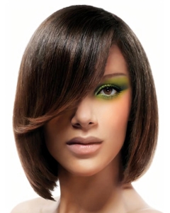 Lace Front Straight Chin Length Lace Wigs