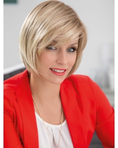 Popular Blonde Straight Chin Length Synthetic Wigs Popular Blonde Straight Chin Length Synthetic Wigs