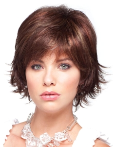Braw Auburn Straight Chin Length Synthetic Wigs Braw Auburn Straight Chin Length Synthetic Wigs