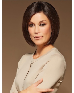 High Quality Chin Length Straight Brown Bobs Fashional Wigs High Quality Chin Length Straight Brown Bobs Fashional Wigs