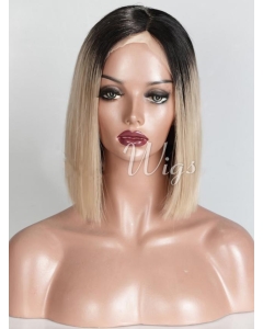 14" Chin Length Straight Bobs Ombre Wigs 14" Chin Length Straight Bobs Ombre Wigs