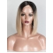 14" Chin Length Straight Bobs Ombre Wigs