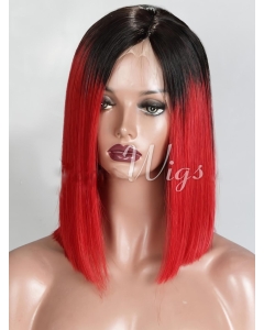 Bobs Chin Length Straight Ombre Full Lace Wigs Bobs Chin Length Straight Ombre Full Lace Wigs