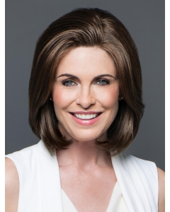 Fabulous Chin Length Straight Brown Nice Bobs Wigs Fabulous Chin Length Straight Brown Nice Bobs Wigs
