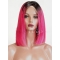 Straight Full Lace Wigs Ombre Wigs Bobs Style
