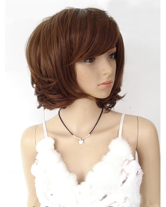 Affordable Auburn Straight Chin Length Wigs Affordable Auburn Straight Chin Length Wigs