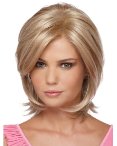 Incredible Blonde Straight Chin Length Synthetic Wigs Incredible Blonde Straight Chin Length Synthetic Wigs