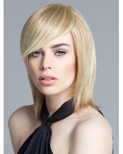 Bobs No-fuss Blonde Lace Front Medium Wigs Bobs No-fuss Blonde Lace Front Medium Wigs