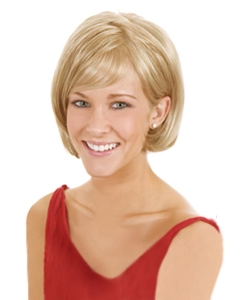 Fashionable Blonde Straight Chin Length Lace Front Wigs Fashionable Blonde Straight Chin Length Lace Front Wigs