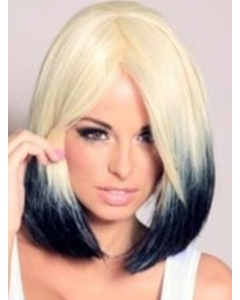 Straight Lace Front Blonde 100% Indian Remy Hair Ombre Wigs Straight Lace Front Blonde 100% Indian Remy Hair Ombre Wigs