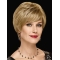 Perfect Chin Length Straight Blonde With Bangs New Design Wigs