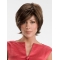 Brown Lace Front Synthetic Medium Wigs