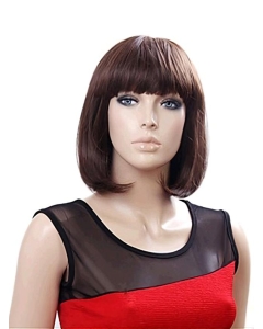 Auburn Tempting Straight Synthetic Medium Wigs