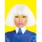 10" Straight White Bobs Nicki Minaj Wigs