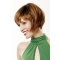 Monofilament Synthetic 9" Straight Ombre/2 tone Chin Length Wigs Bob Style