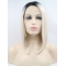 10" Straight Synthetic Ombre/2 Tone Bobs Chin Length Lace Front Wigs