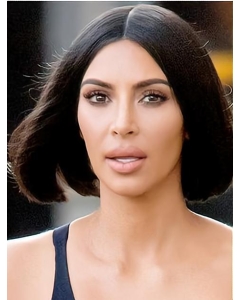 10" Synthetic Black Straight Kim Kardashian Wigs 10" Synthetic Black Straight Kim Kardashian Wigs