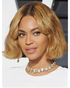 12" Straight Chin Length Lace Front Bobs Blonde Beyonce Wigs 12" Straight Chin Length Lace Front Bobs Blonde Beyonce Wigs
