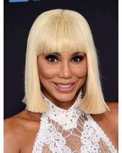 12" Straight Chin Length Capless Bobs Grey Toni Braxton Wigs 12" Straight Chin Length Capless Bobs Grey Toni Braxton Wigs