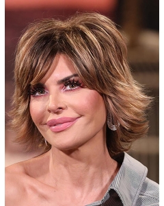 12" Lace Front Chin Length Synthetic Straight Lisa Rinna Wigs 12" Lace Front Chin Length Synthetic Straight Lisa Rinna Wigs