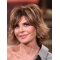 12" Lace Front Chin Length Synthetic Straight Lisa Rinna Wigs