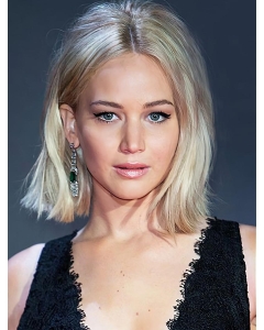 12" Capless Chin Length Synthetic Straight Jennifer Lawrence Wigs 12" Capless Chin Length Synthetic Straight Jennifer Lawrence Wigs