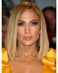 Blonde 12" Straight Bobs Chin Length Jennifer Lopez Wigs Blonde 12" Straight Bobs Chin Length Jennifer Lopez Wigs