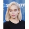 Straight 12" Chin Length Grey Synthetic Emilia Clarke Wigs