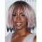 Straight Pink Bobs Lace Front Chin Length Kelly Rowland Wigs