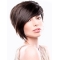 High Quality Brown Straight Chin Length Wigs For Cancer