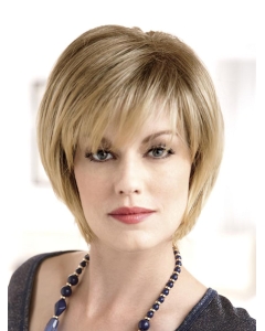 Blonde Monofilament Synthetic Natural Wigs For Cancer Blonde Monofilament Synthetic Natural Wigs For Cancer
