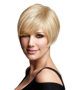 Easy Blonde Straight Chin Length Remy Human Lace Wigs Easy Blonde Straight Chin Length Remy Human Lace Wigs