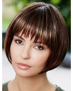 Brown Straight Synthetic Amazing Medium Wigs Brown Straight Synthetic Amazing Medium Wigs