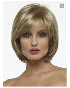 Graceful Blonde Straight Chin Length Bob Wigs Graceful Blonde Straight Chin Length Bob Wigs