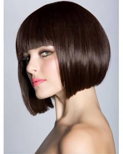 Fabulous Auburn Straight Chin Length Bob Wigs Fabulous Auburn Straight Chin Length Bob Wigs