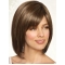 Popular Brown Chin Length Straight Wigs For Cancer