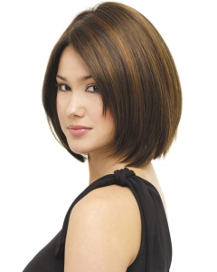 Great Brown Straight Chin Length Bob Wigs Great Brown Straight Chin Length Bob Wigs