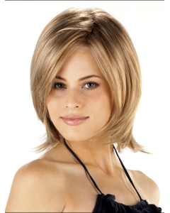 Pleasing Blonde Lace Front Chin Length Petite Wigs Pleasing Blonde Lace Front Chin Length Petite Wigs