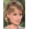 Blonde Unique Lace Front Synthetic Medium Wigs
