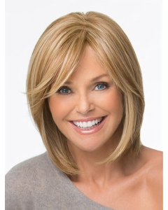 Elegant Blonde Monofilament Chin Length Lace Wigs Elegant Blonde Monofilament Chin Length Lace Wigs
