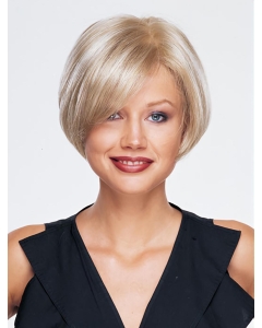 Sassy Blonde Monofilament Chin Length Synthetic Wigs Sassy Blonde Monofilament Chin Length Synthetic Wigs